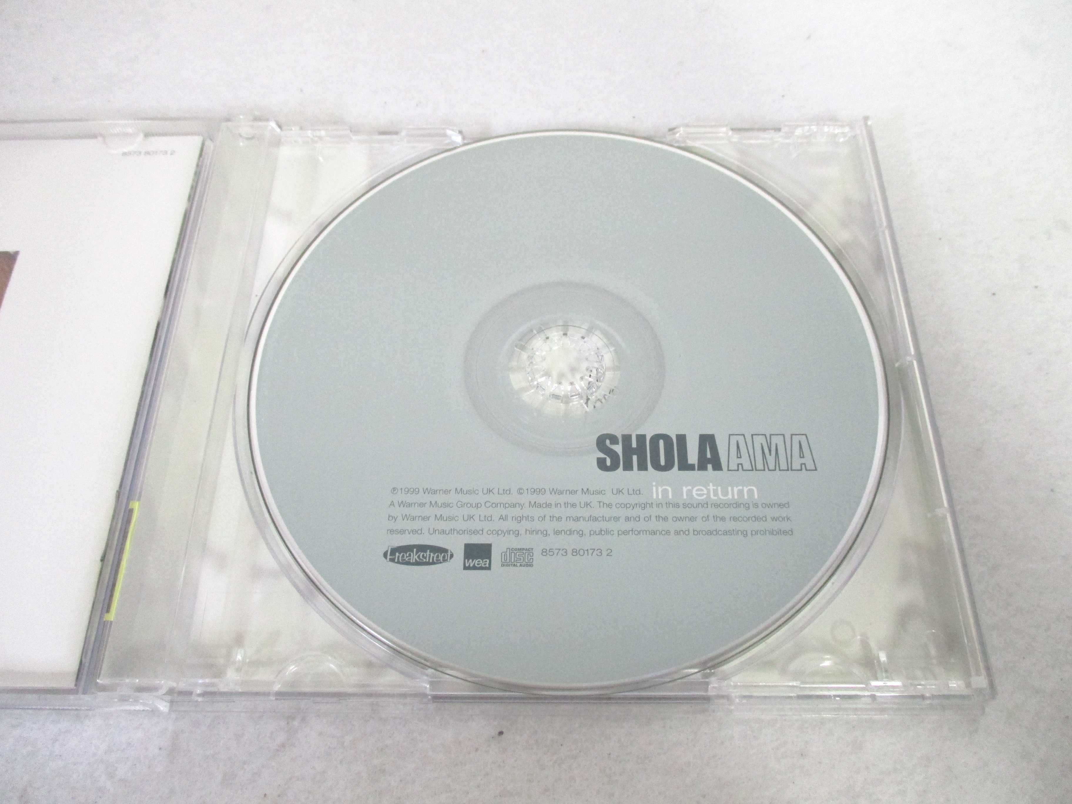 AC02740【中古】 【CD】 IN RETURN/ショーラ・アーマ