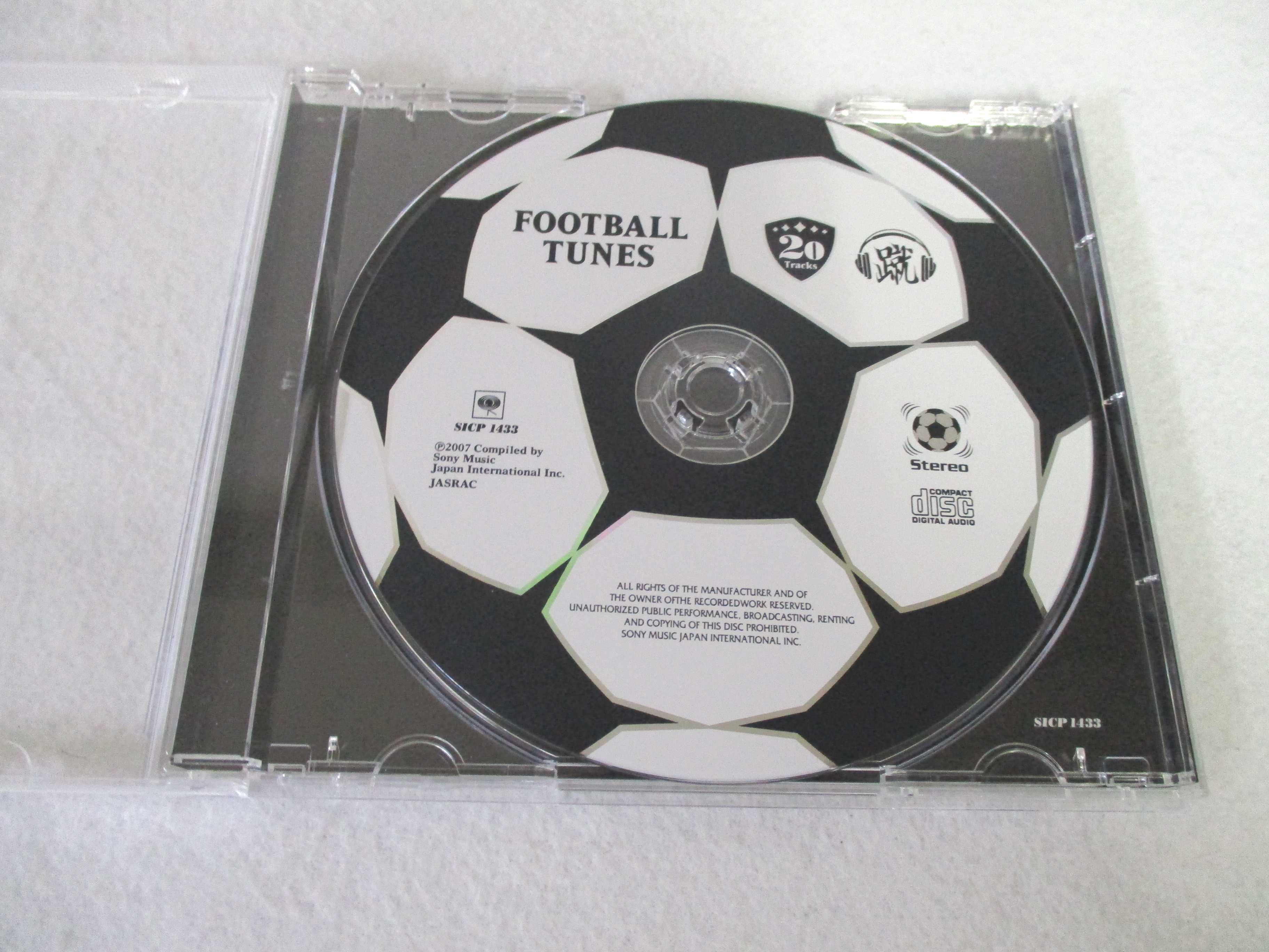 AC03964 【中古】 【CD】 FOOT BALL TUNES we love football & music/オムニバス