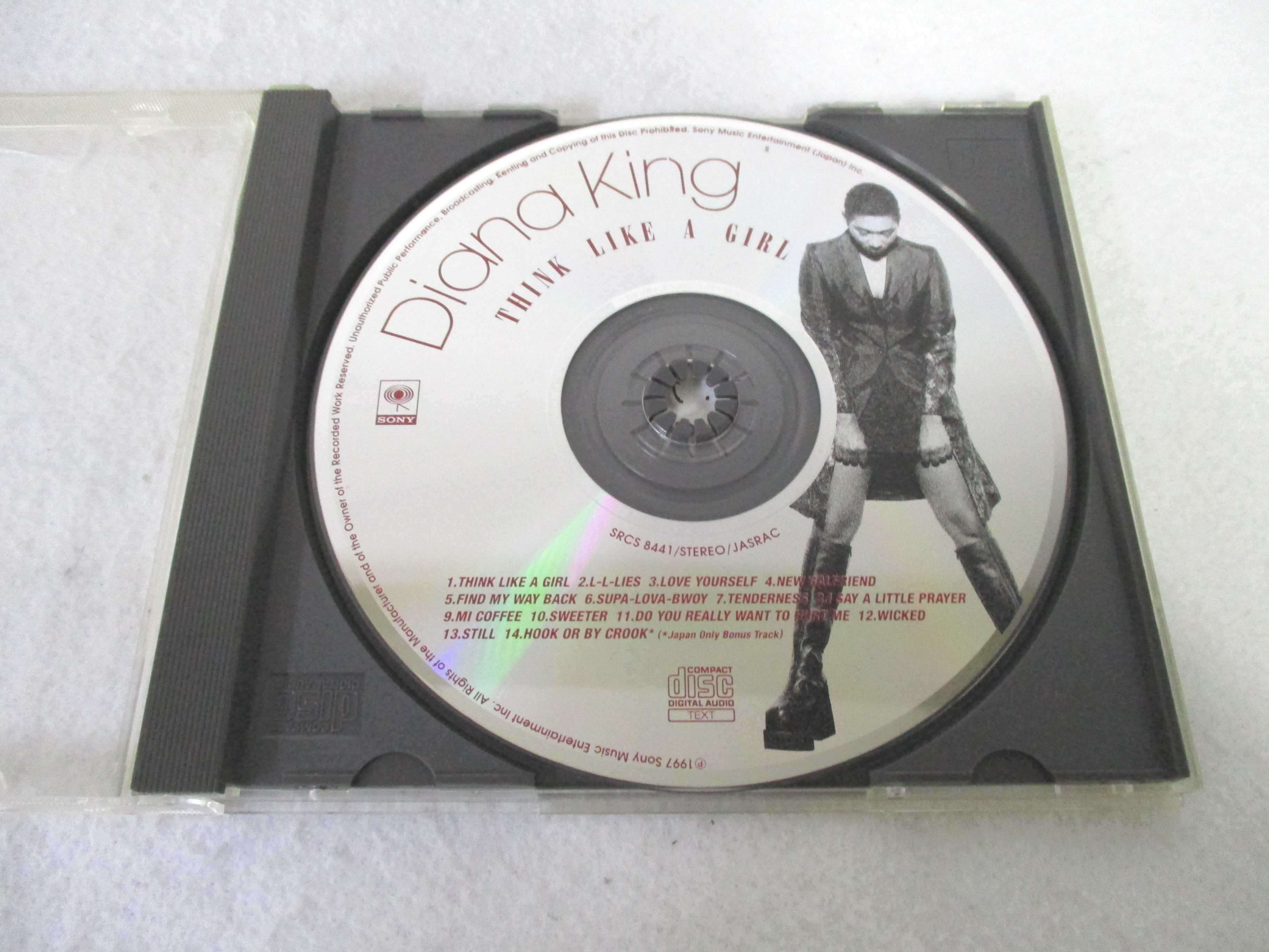 AC04425 【中古】 【CD】 THINK LIKE A GIRL/DIANA KING