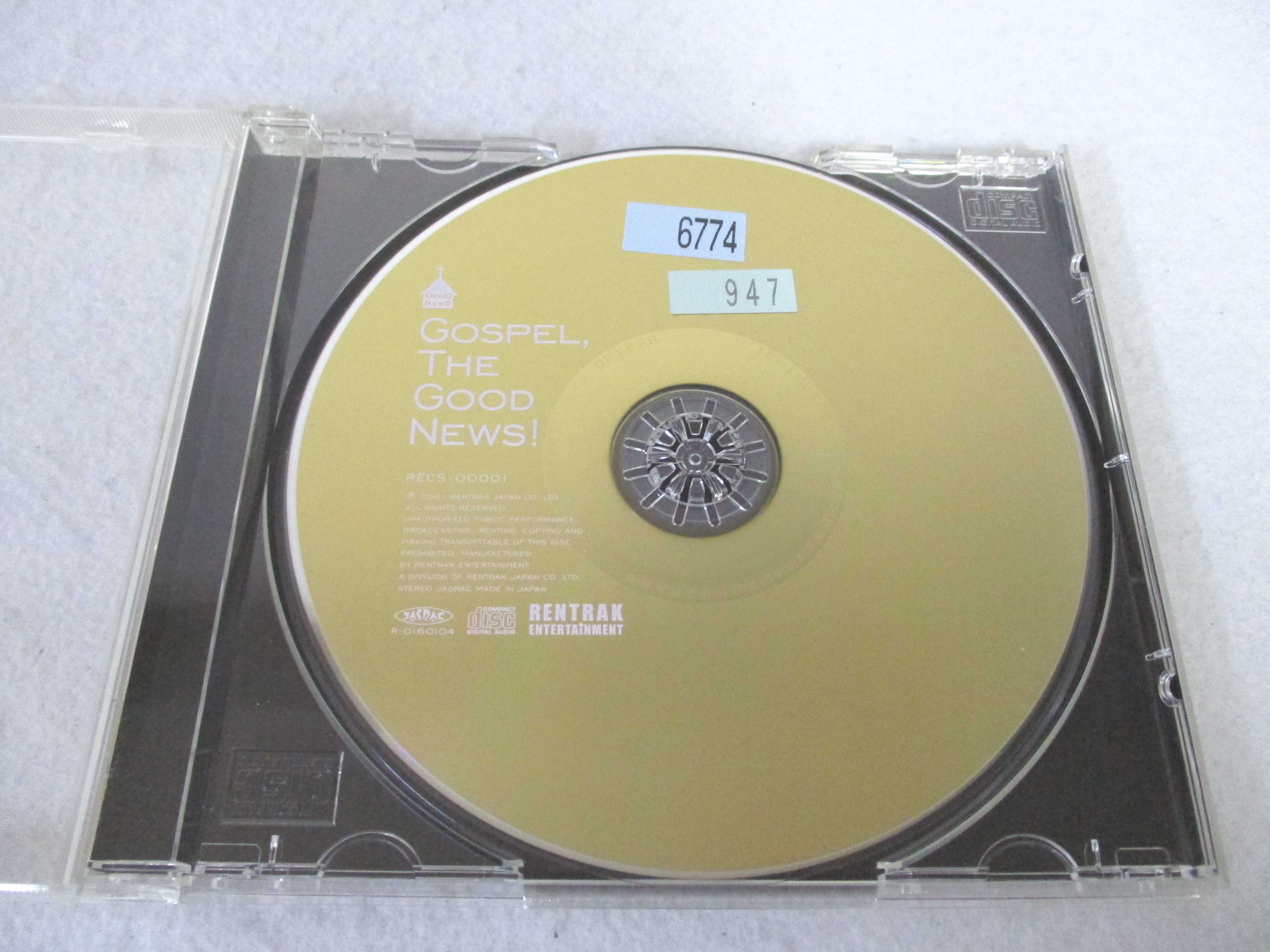 ハッピービデオのAC04548 【中古】 【CD】 GOSPEL,THE GOOD NEWS!/オムニバス｜アングル2