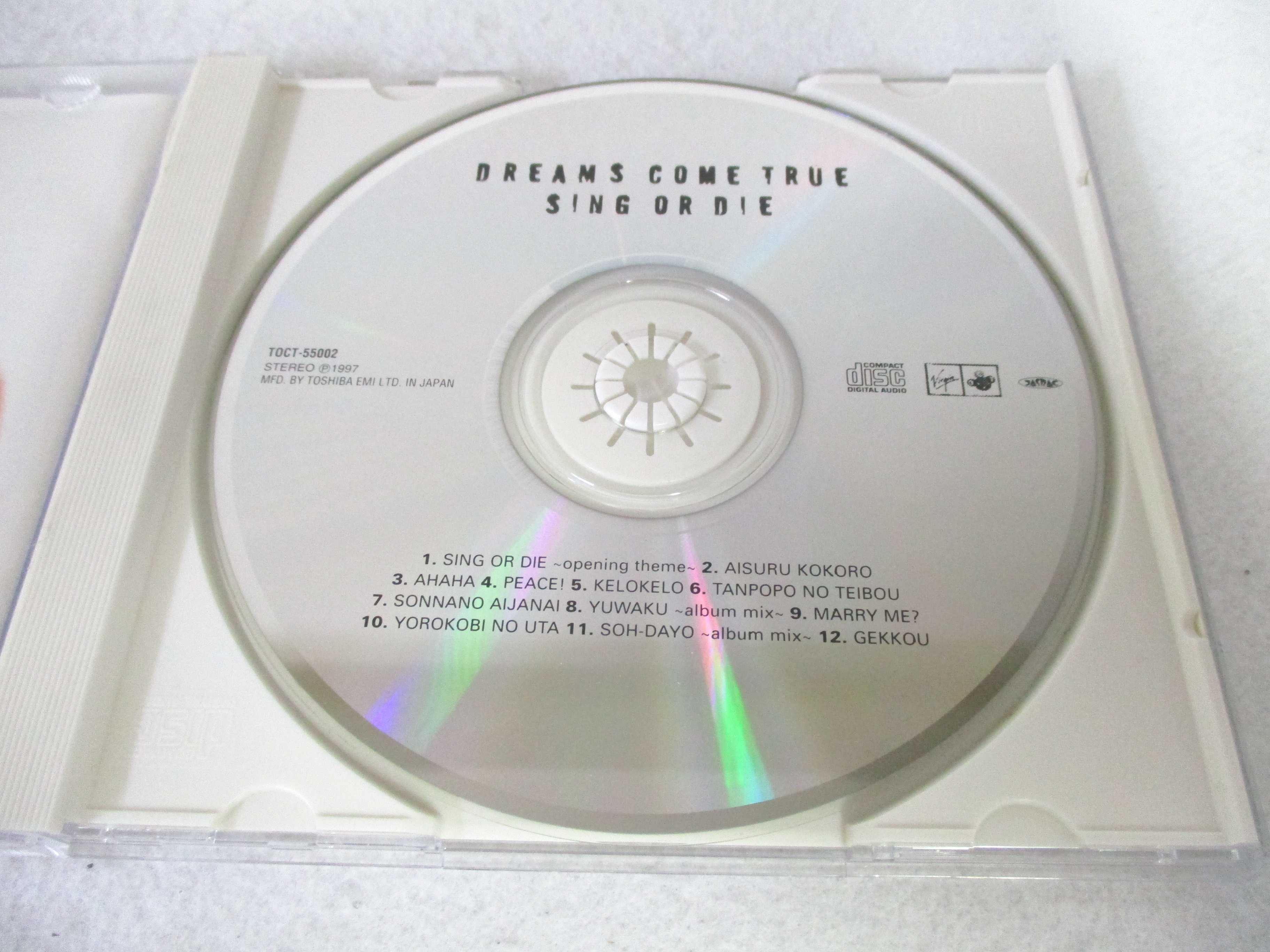 AC04796 【中古】 【CD】 SING OR DIE/DREAMS COME TRUE