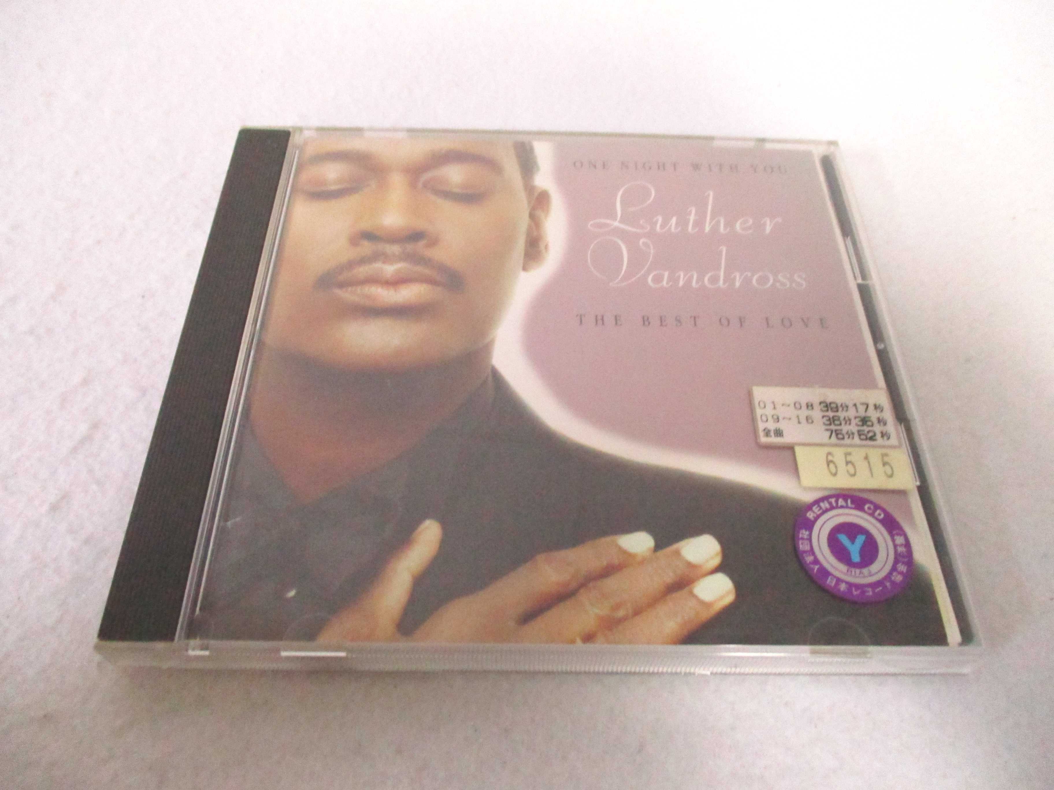 AC05135 yÁz yCDz ONE NIGHT WITH YOUETHE BEST OF LOVE/LUTHER VANDROSS