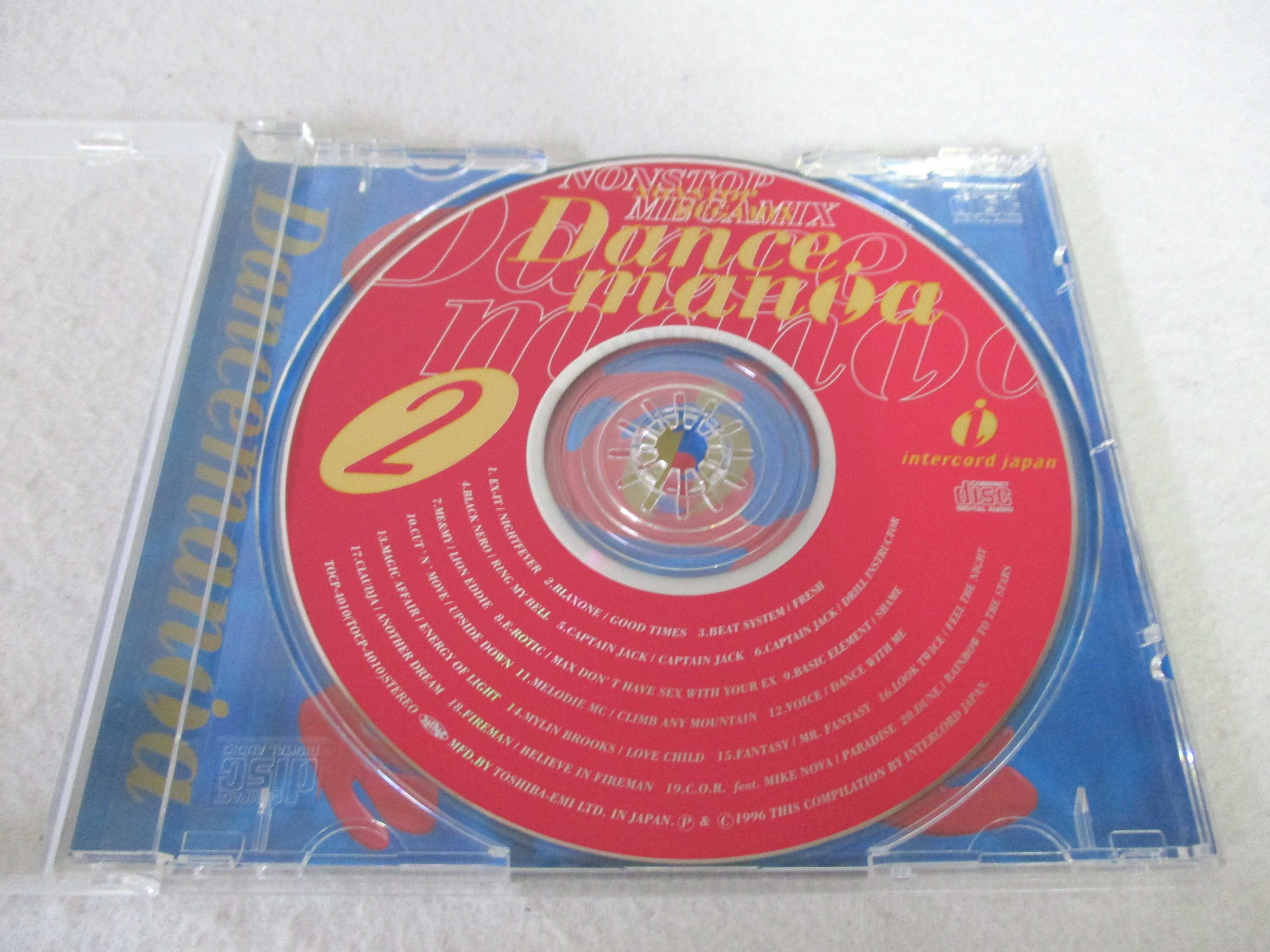 ハッピービデオのAC05532 【中古】 【CD】 Dance mania 2 NONSTOP MEGA MIX/EX-IT 他｜アングル2