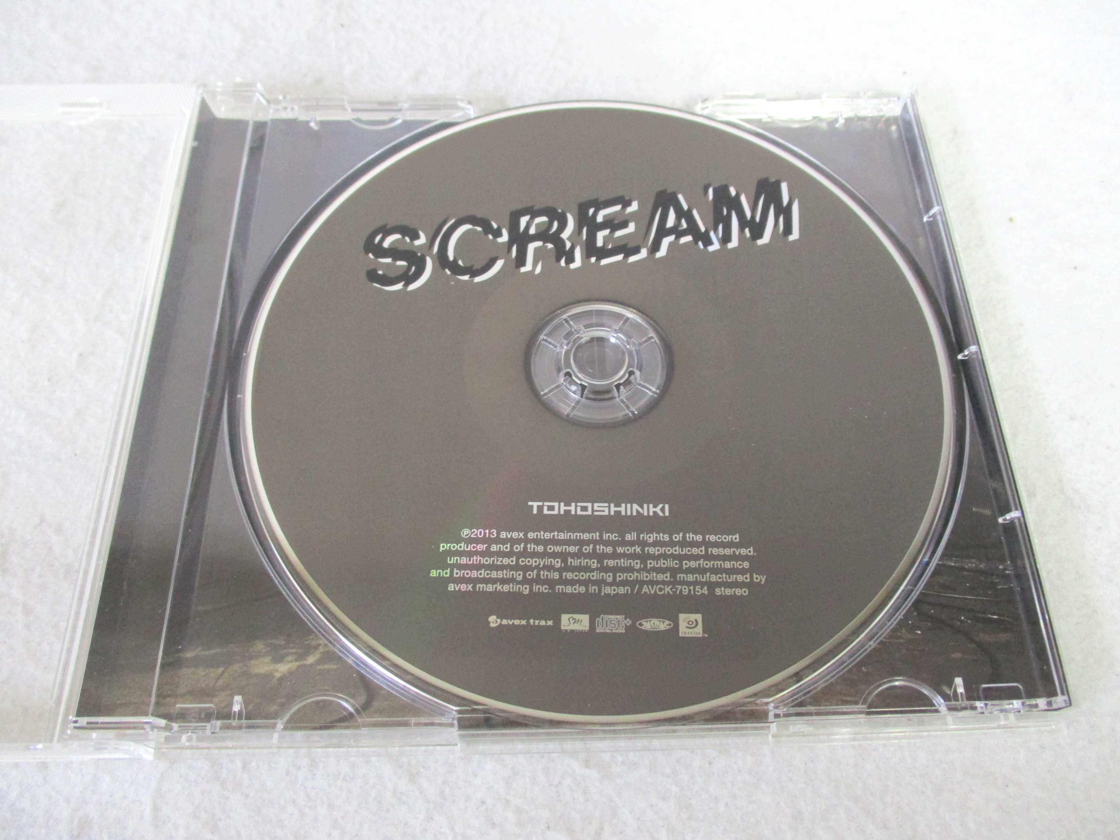 AC05729 【中古】 【CD】 SCREAM/東方神起