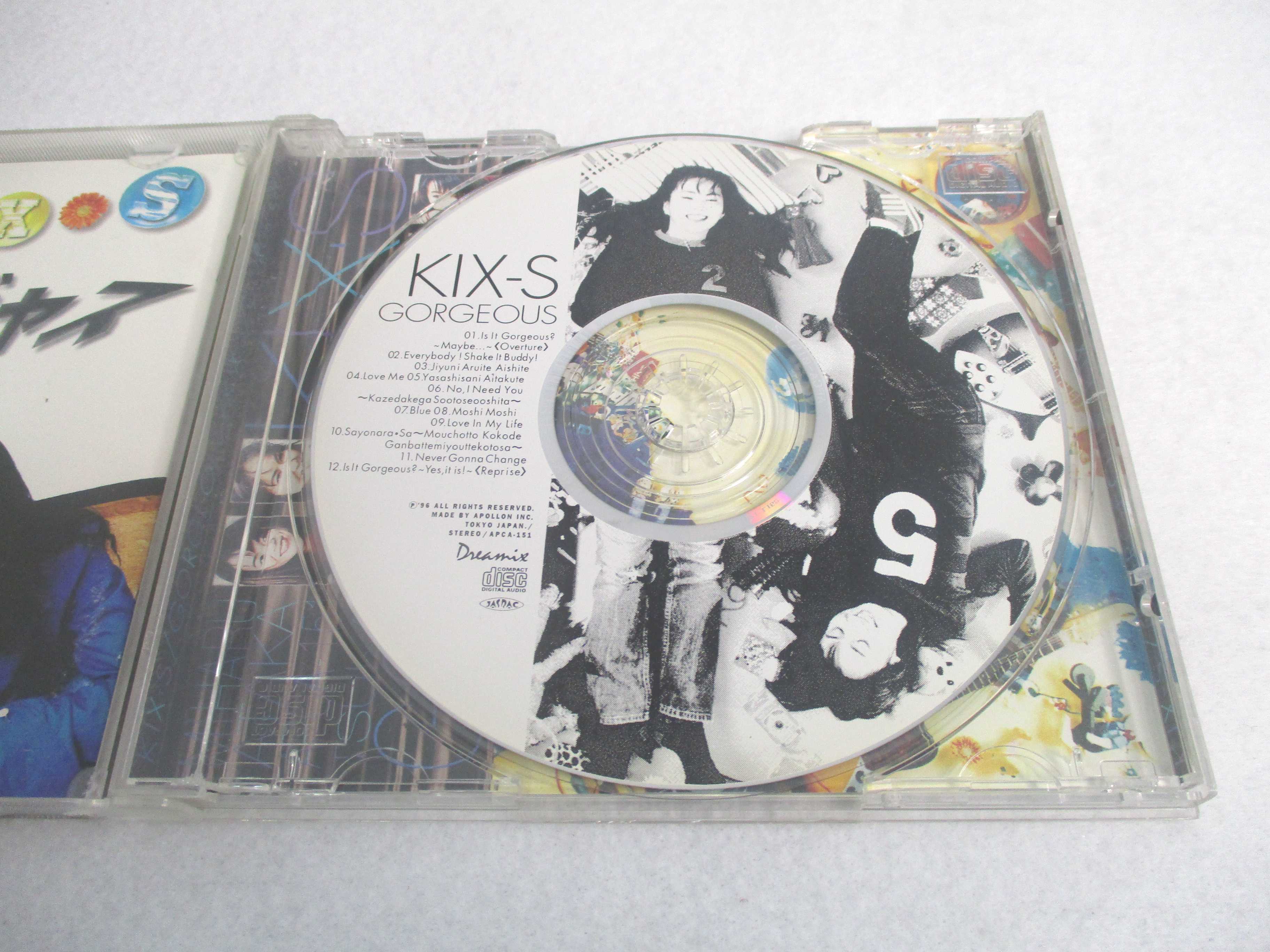 AC07018 【中古】 【CD】 Gorgeous/KIX-S