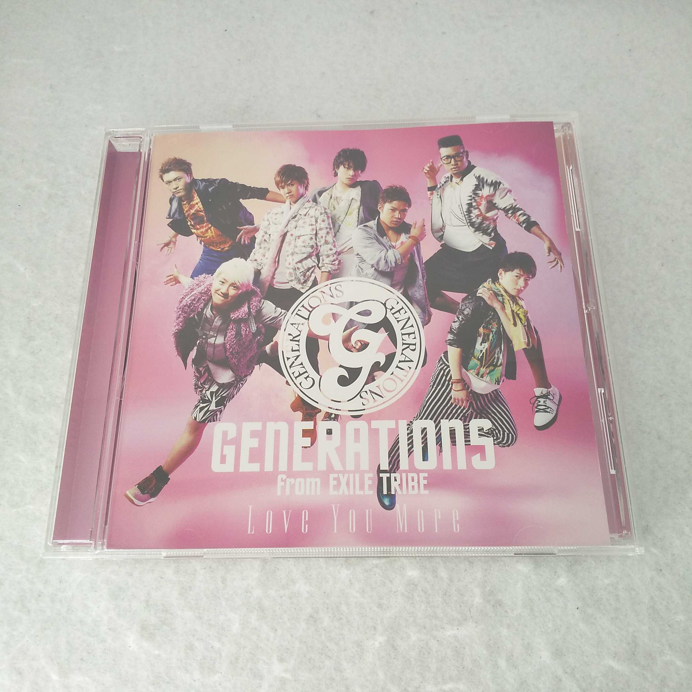 AC07940 【中古】 【CD】 Love You More/GENERATIONS From EXILE TRIBE
