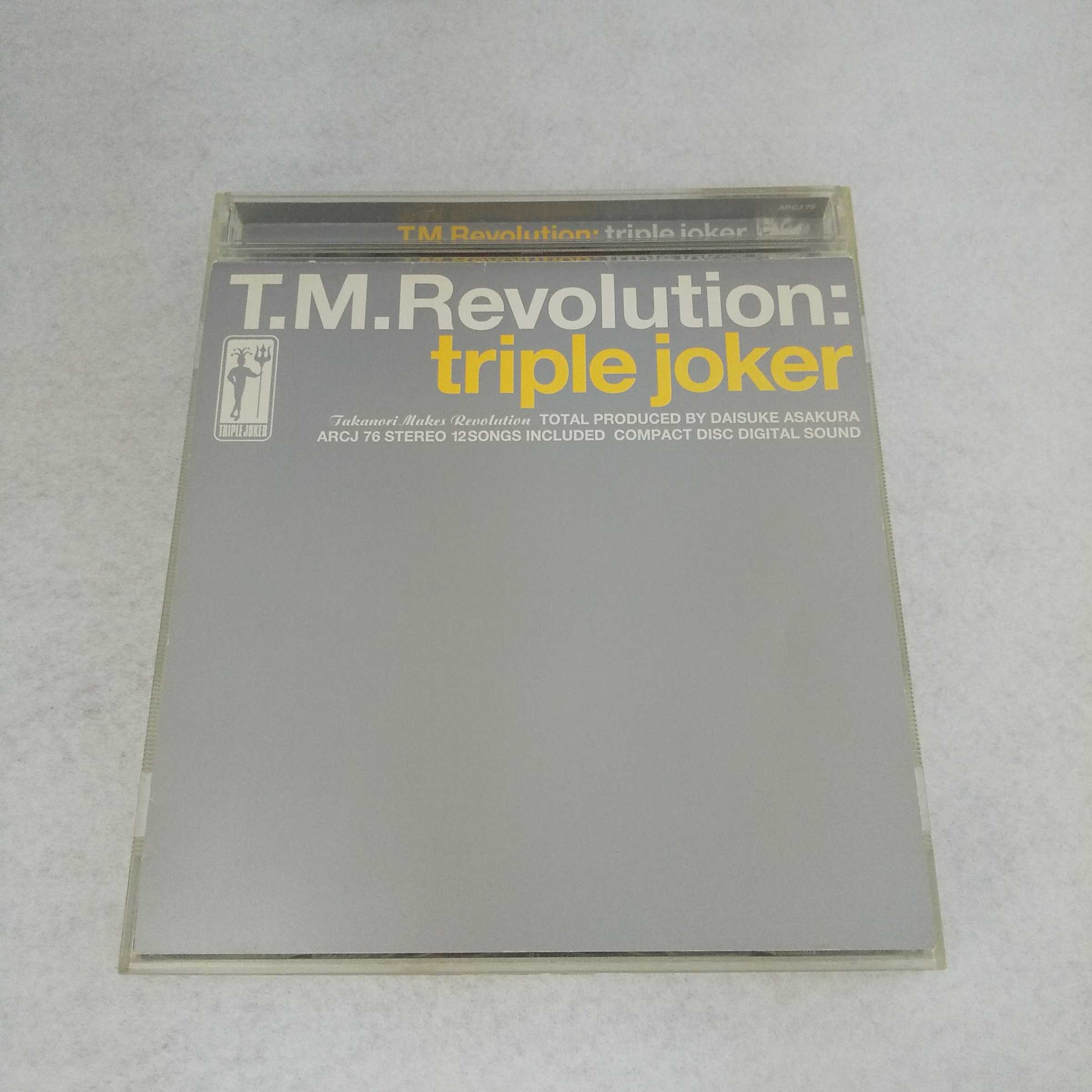 AC07967 【中古】 【CD】 triple joker/T.M.Revolution