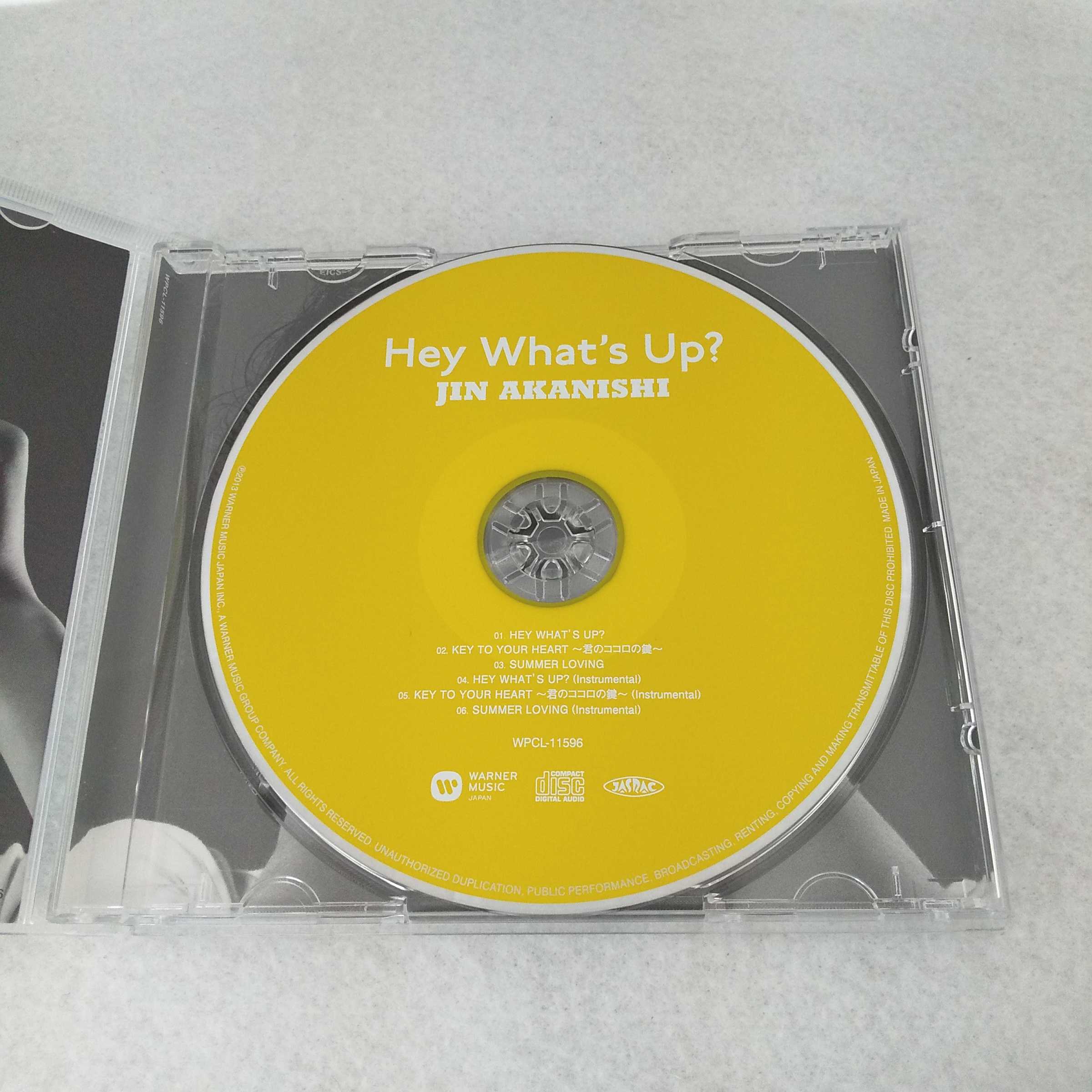 AC08873 【中古】 【CD】 Hey What's Up?/赤西仁