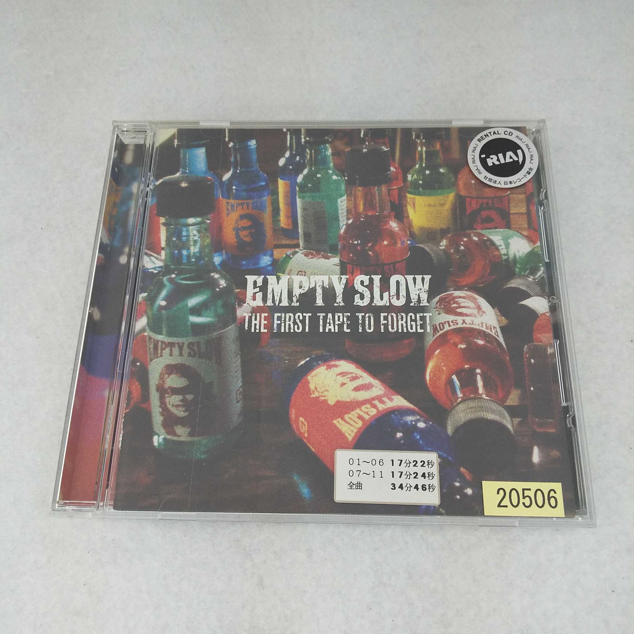 AC11470 【中古】 【CD】 THE FIRST TAPE TO FORGET / EMPTY SLOW