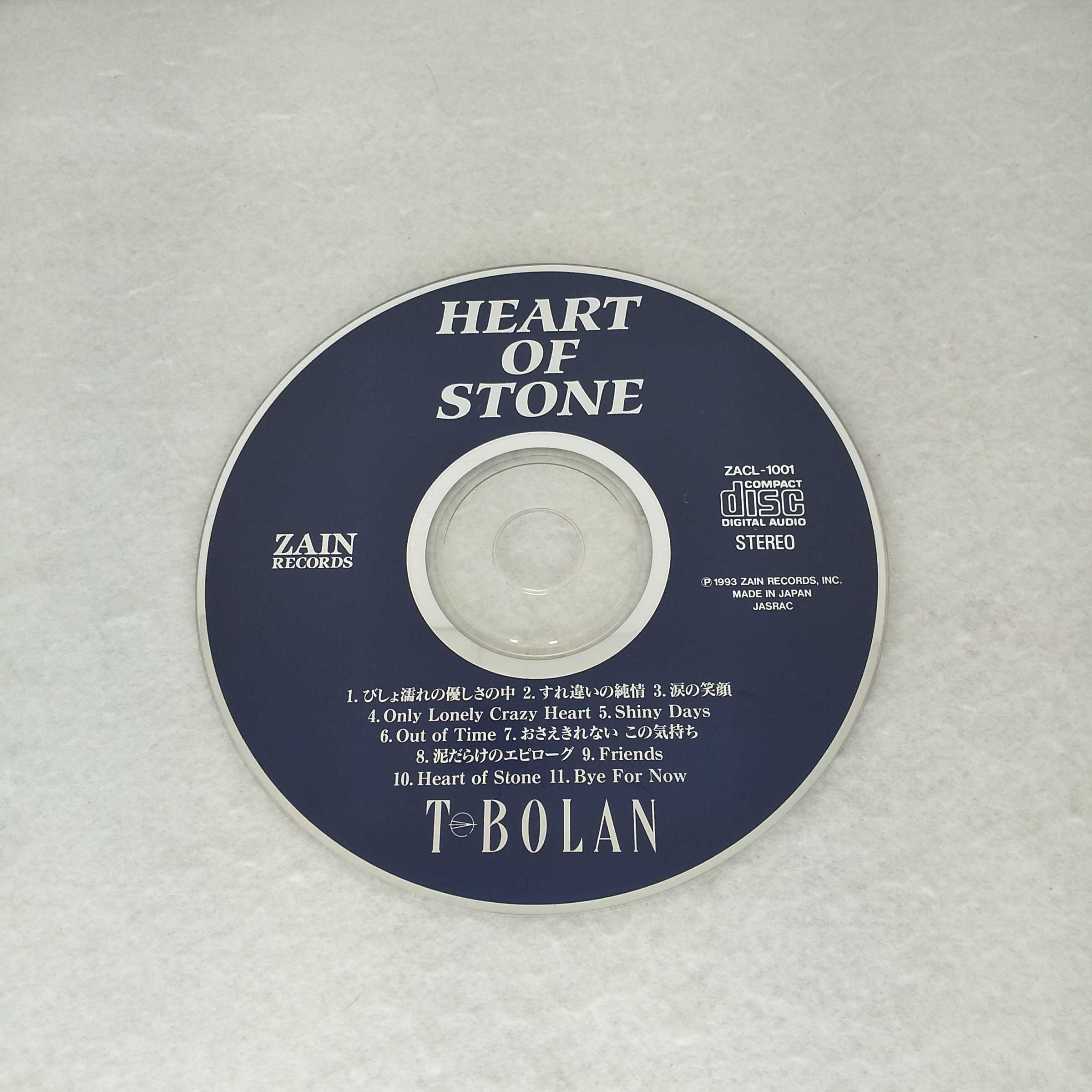 AC12203 【中古】 【CD】 HEART OF STONE/T-BOLAN