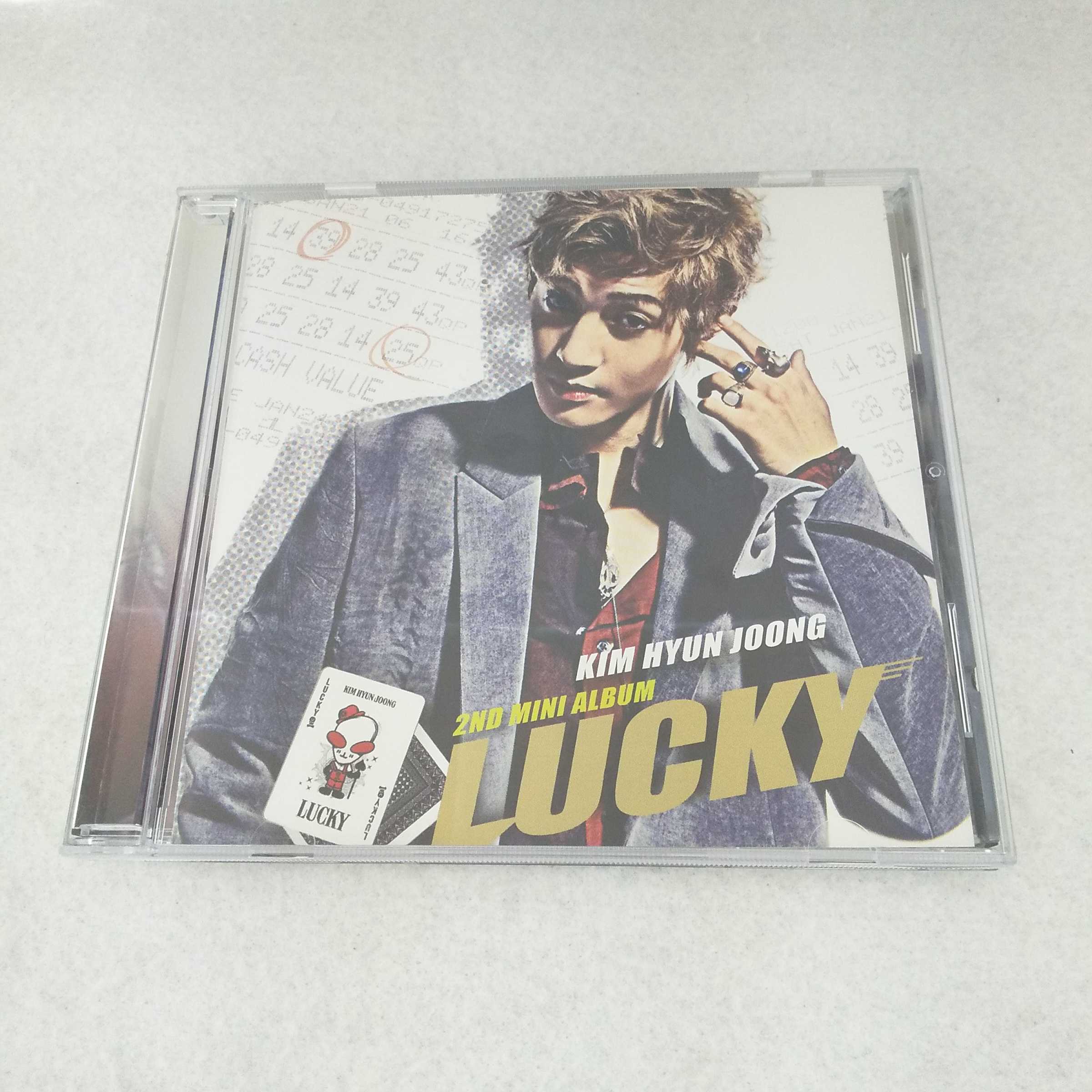 AC 12240【中古】 【CD】 LUCKY (輸入盤)/キム・ヒョンジュン