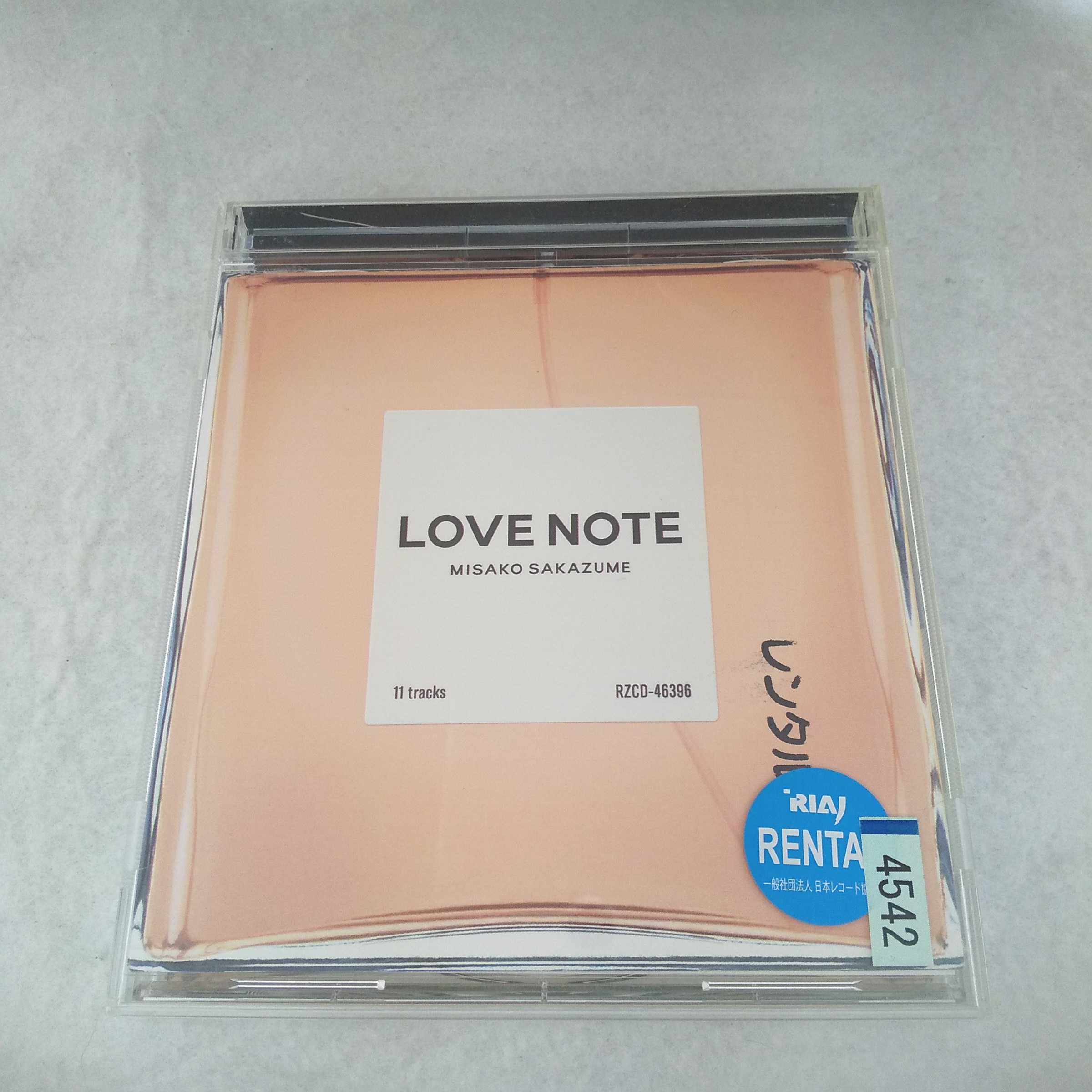AC12584 【中古】 【CD】 LOVE NOTE/坂詰美紗子