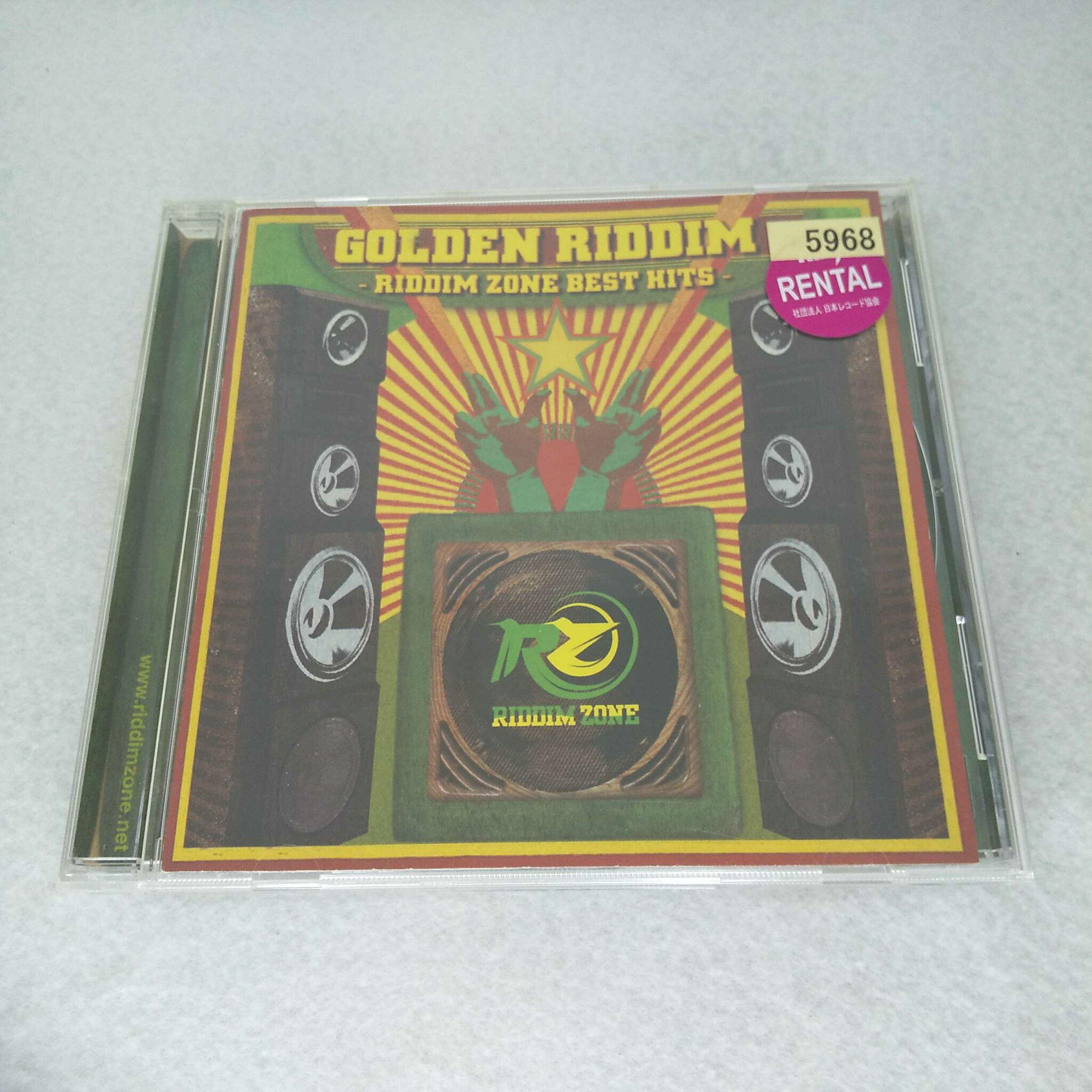 AC13022 【中古】 【CD】 GOLDEN RIDDIM -RIDDIM ZONE BEST HITS-/RYO the SKYWALKER & Rickie-G 他