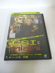 AD05052 【中古】 【DVD】 CSI:マイアミ シーズン6 VOL.1