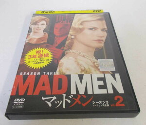 AD06062 【中古】 【DVD】 マッドメン シーズン3 ノーカット完全版 VOL.2