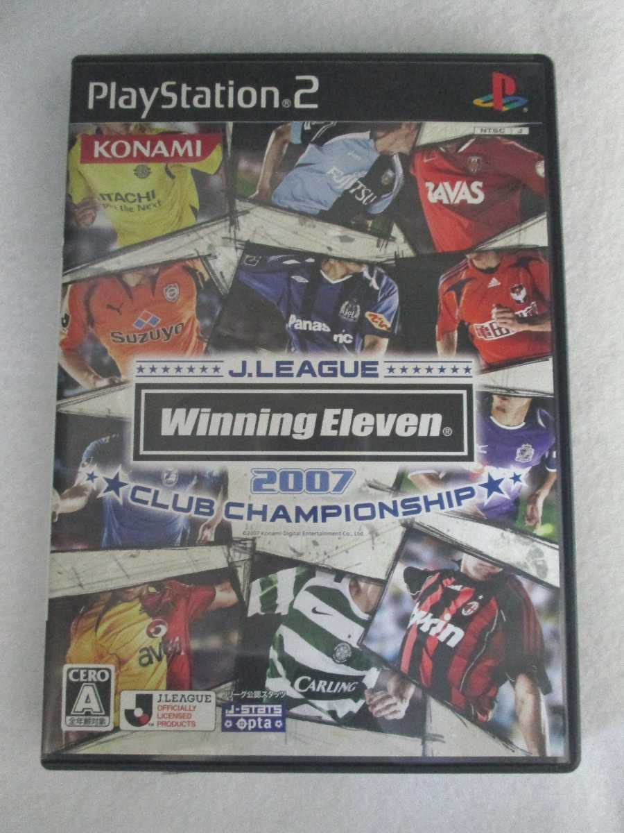 AG00307 【中古】 【ゲーム】 J.LEAGUE Winning Eleven 2007 CLUB CHAMPIONSHIP/Jリーグ ウイニングイレブン 2007 クラブチャンピオンシップ/プレイステーション2/スポーツ