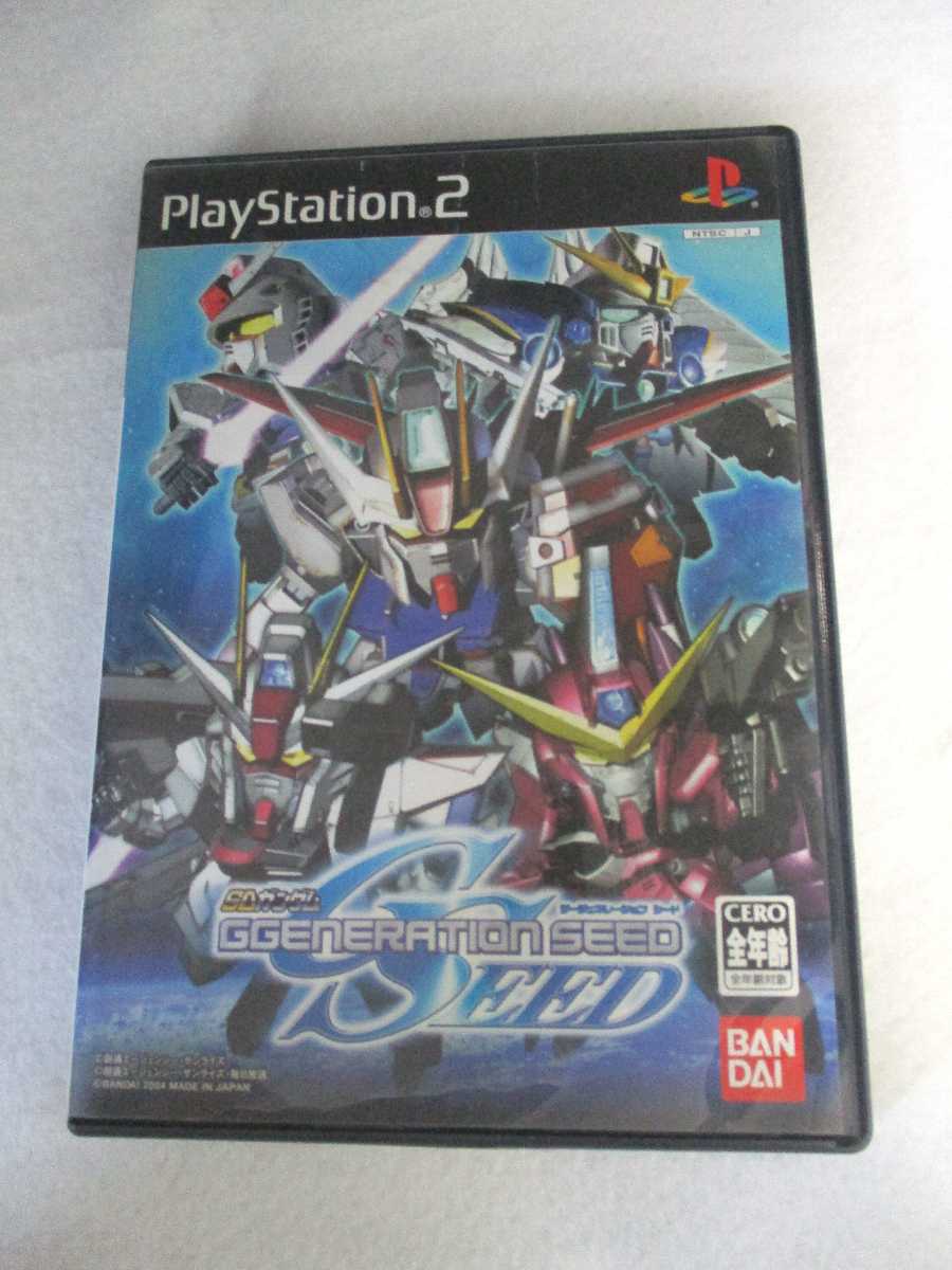 AG00642 【中古】 【ゲーム】 SDガンダム ジージェネレーション SEED/ GGENERATION SEED /プレイステーション2/シミュレーション