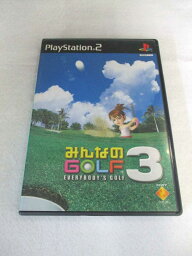 AG00956 【中古】 【ゲーム】 みんなのGOLF3/プレイステーション2/スポーツ