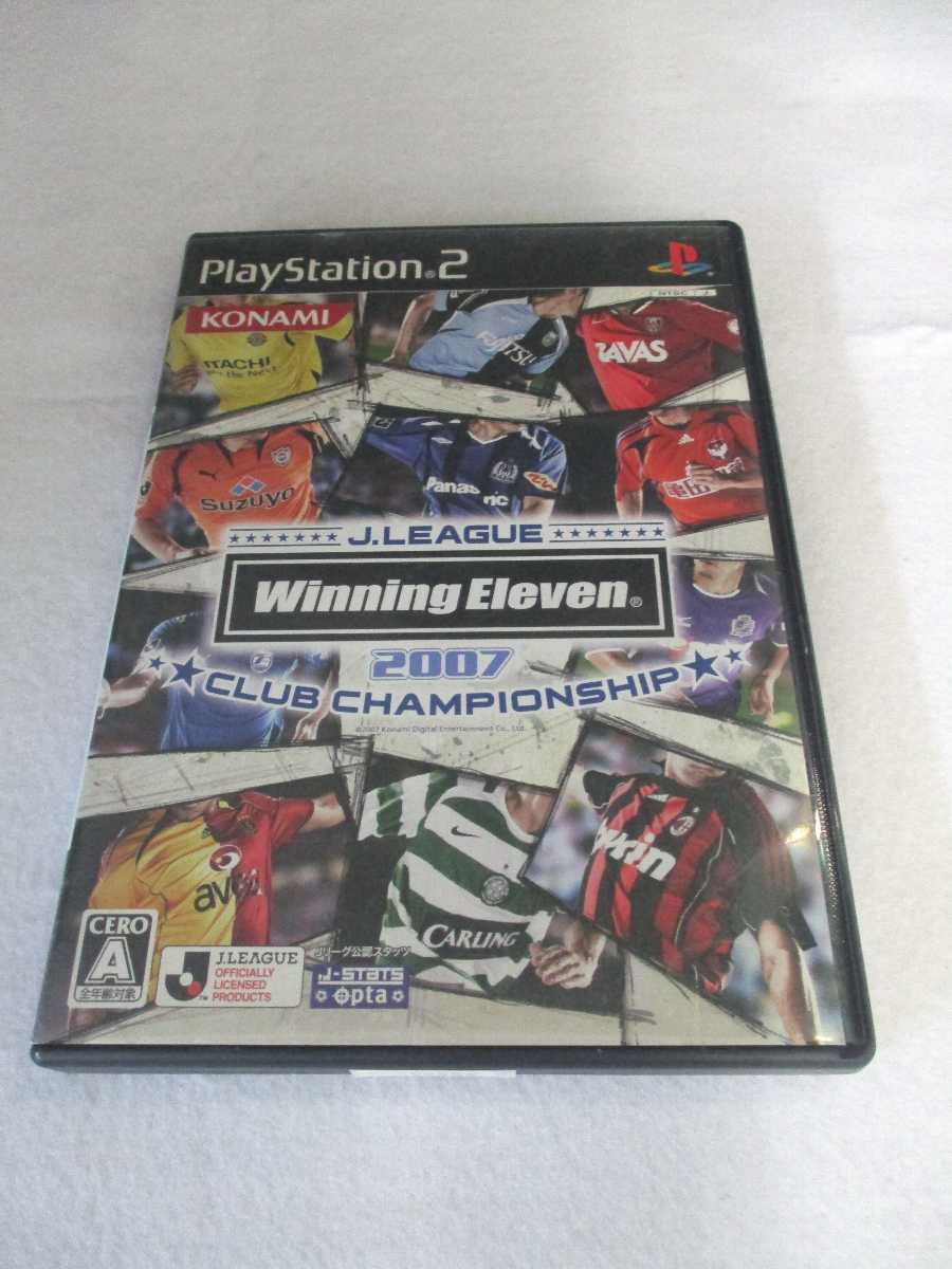 AG00966 【中古】 【ゲーム】 J.League Winning Eleven 2007 CLUB CHAMPIONSHIP / Jリーグ ウイニングイレブン2007 クラブチャンピオンシップ/プレイステーション2/スポーツ