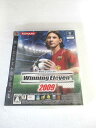 AG01119 【中古】 【ゲーム】 WORLD SOCCER WINNING ELEVEN 2009 / ワールドサッカー ウイニングイレブン 2009/プレイステーション3/スポーツ