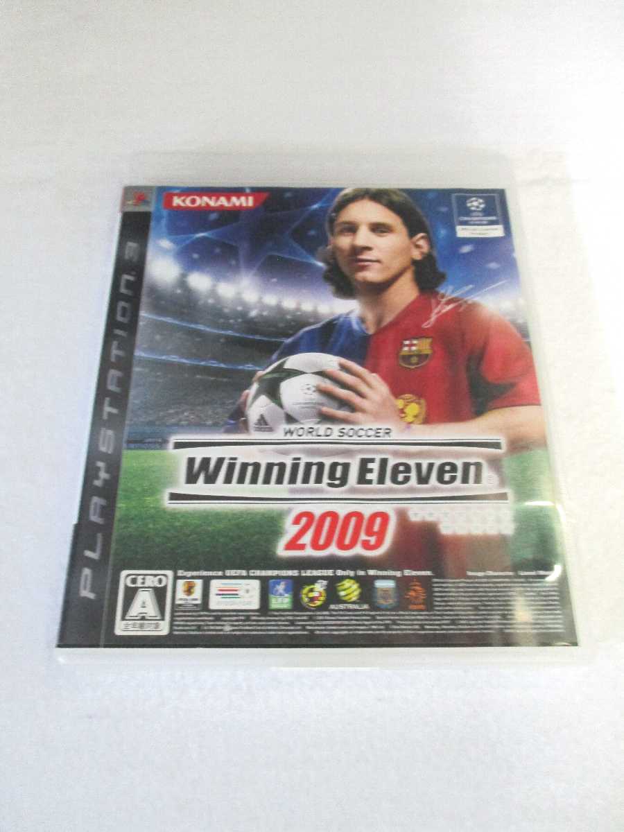 AG01141 【中古】 【ゲーム】 WORLD SOCCER WINNING ELEVEN 2009 / ワールドサッカー ウイニングイレブン 2009/プレイステーション3/スポーツ/アクション