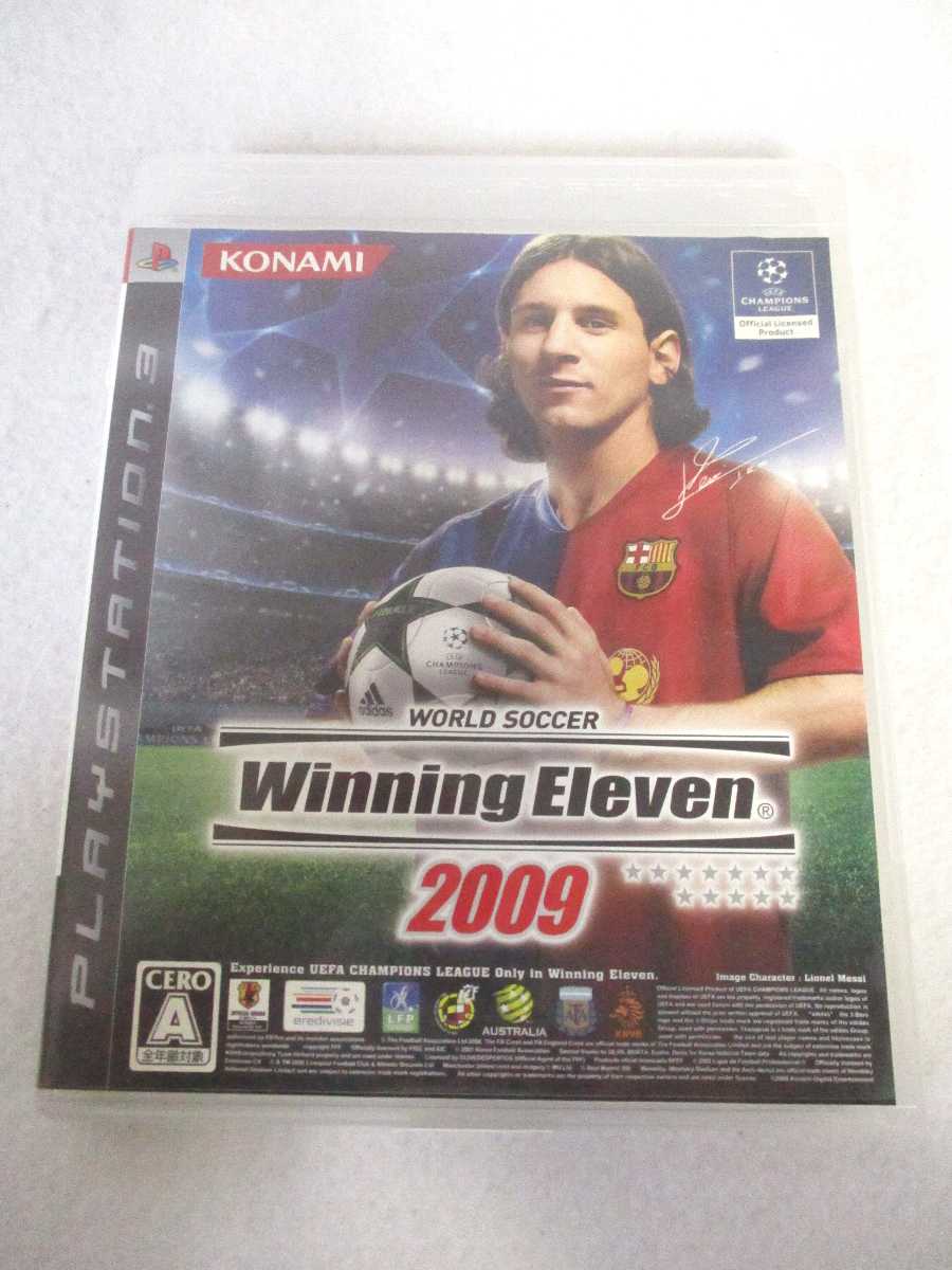 AG01156 【中古】 【ゲーム】 WORLD SOCCER WINNING ELEVEN 2009/ワールドサッカー ウインイングイレブン 2009/プレイステーション3/スポーツ