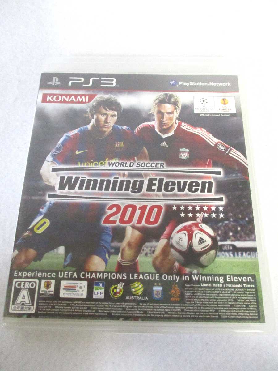 AG01157 【中古】 【ゲーム】 WORLD SOCCER WINNING ELEVEN 2010/ワールドサッカー ウイニングイレブン 2010/プレイス...