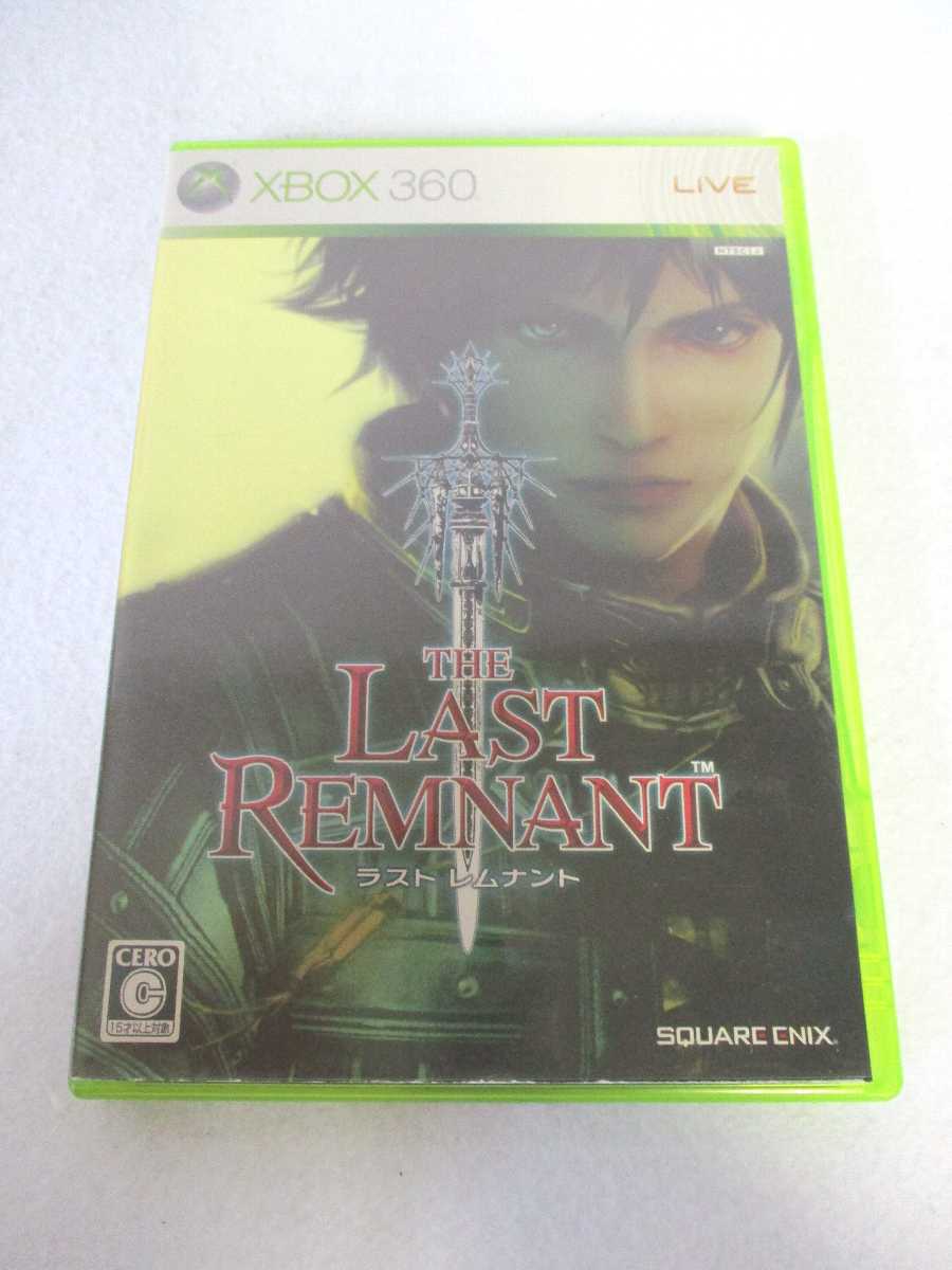 AG01182 【中古】 【ゲーム】 THE LAST REMNANT/ラストレムナント/XBOX360/ロールプレイング