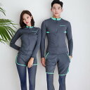 水着セット 長袖 ラッシュガード カップル水着 フィットネス水着 スポーツ水着 ダイビングスーツ 大きいサイズ シュノーケリング サーフィン 長袖水着 速乾性 ...