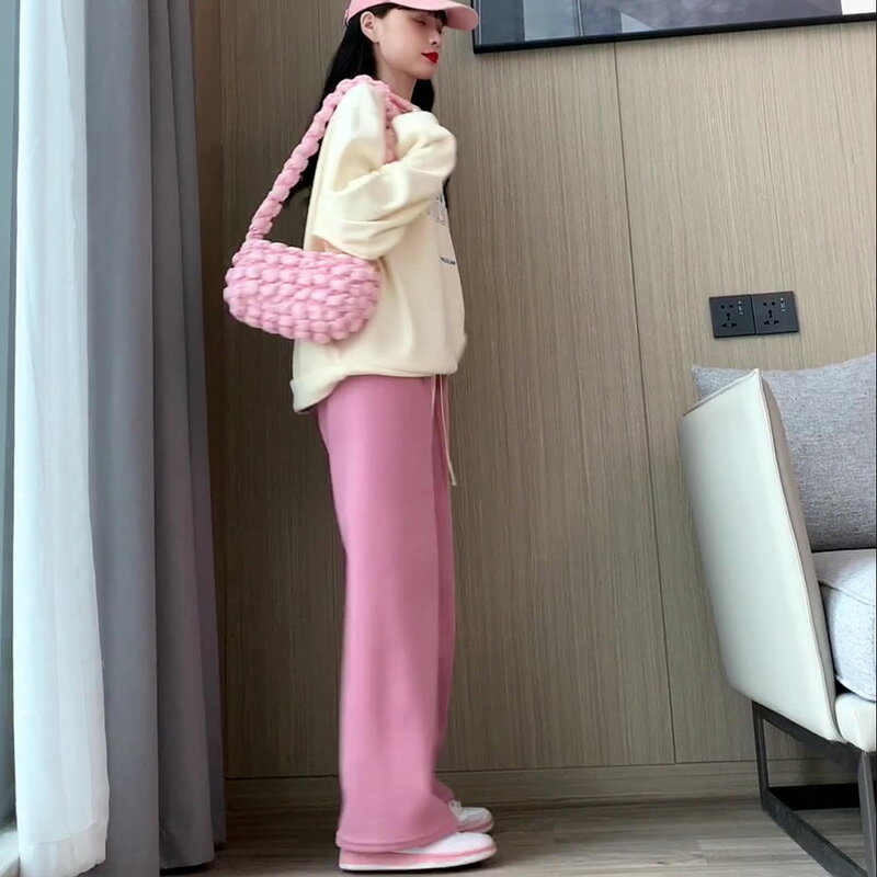 ボトムス レディース 秋 冬 ワイドパンツ 女性 秋冬 ハイウエスト ドレープ ゆったり スリム コーデュ..