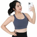スポーツブラ 揺れない スポブラ レディース 調節可能なショルダーストラップ付き 女性用 耐衝撃 ヨガウェア サイドブレスト フィットネスブラ トレーニング 後ろホック付き フィットネス(4)