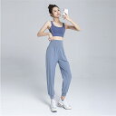 レディース スポーツ パンツ ゆったり カフス カジュアル ハーレムパンツ 速乾 伸縮性 ハイウエスト ランニング フィットネス ヨガパンツ 薄手トレーニング ...