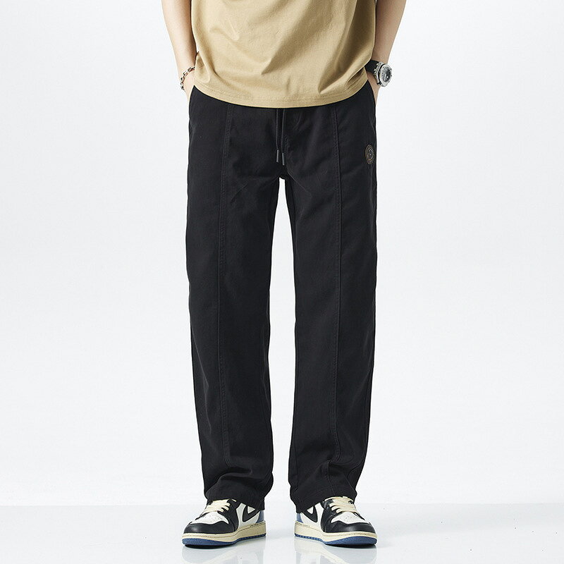 ワークパンツ メンズ カジュアルパンツ ストレートパンツ ビッグシルエット ゆったり 大きいサイズ 韓..