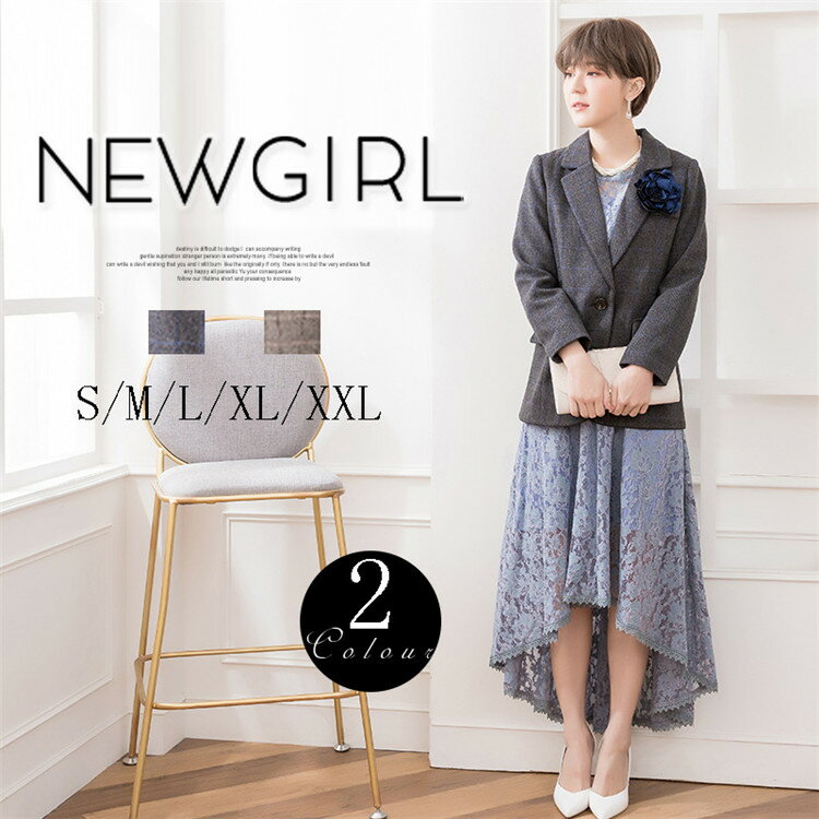 フォーマル コート　テーラードジャケット スーツ レディース 入学式　入園式　卒園式　就活　出勤　ジャケット　レディース　チェック柄　チャック