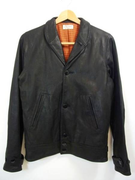 12AW O.C STYLE SAVAGE LEATHER JACKETS レザージャケット 牛革 2012年オーシースタイル O.C Crew