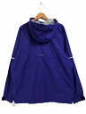 90s Marmot MemBrain Nylon Anorak Parka 紫 L マーモット メンブレン アノラックパーカー ナイロンジャケット リフレクター パープル アウトドア 【中古品】