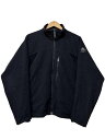 02年製 NIKE ACG Nylon × Fleece Reversible Jacket 黒灰 M 00s ナイキ エーシージー リバーシブル ジャケット ナイロン フリース 古着 