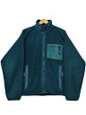 80s patagonia mont-bell Made Synchilla Jacket 緑 L パタゴニア シンチラジャケット フリース モンベル グリーン 古着 【中古】