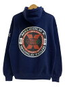 USA製 90s 40ACRES MALCOM X WORLD TOUR 91-92 Sweat Hoodie 紺 L 40エーカーズ マルコムX ワールドツアー パーカー スパイクリー 古着 【中古】