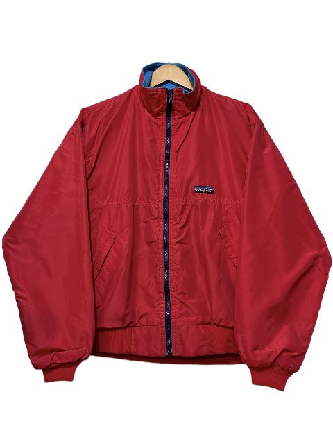 USA 88N patagonia Shelled Capilene Jacket (French Red~Peacock) S 80s p^SjA VFh Lv[ WPbg  yÁz