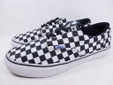 VANS ERA PRO US10/28白 黒チェッカー バンズ エラ プロ 【中古】