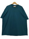 USA製 90s Lee Plain S/S Tee ダークティール XXL リー 半袖 Tシャツ 無地Tシャツ 青緑 古着 