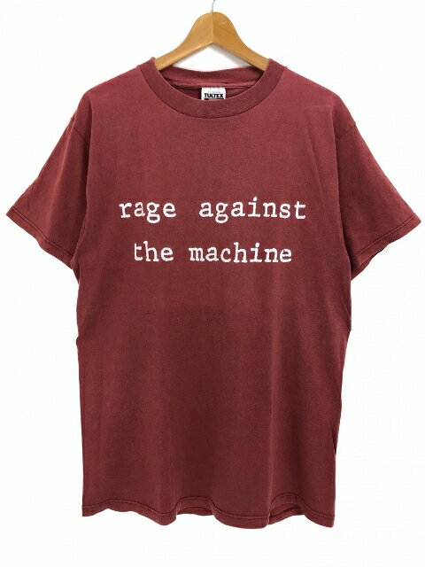 90s RAGE AGAINST THE MACHINE S/S Tee バーガ