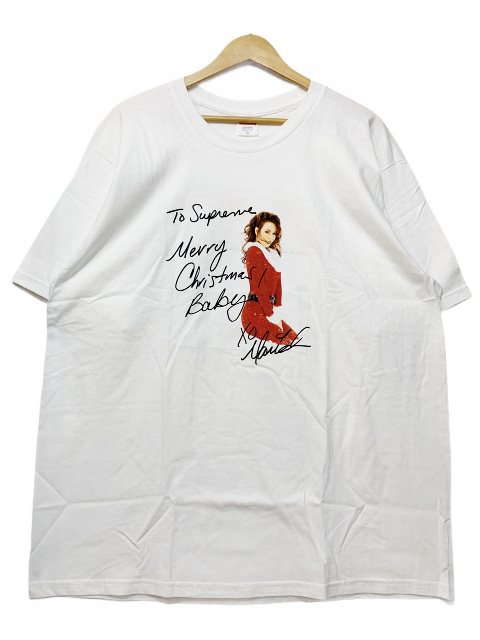 20AW SUPREME Mariah Carey S/S Tee 白 XL シュプリーム マライアキャリー 半袖 Tシャツ 恋人たちのクリスマス ホワイト WHITE 2020秋冬 【新古品・未使用】