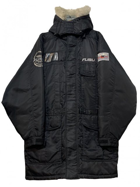 00s FUBU N-3B Type Nylon Padding Jacket  M tu N3B ȃWPbg R[g ~^[ ubN Ò yÁz