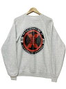 USA製 90s 40ACRES MALCOM X WORLD TOUR 91-92 Sweatshirt 灰 L 40エーカーズ マルコムX ワールドツアー スウェット スパイクリー 古着 【中古】