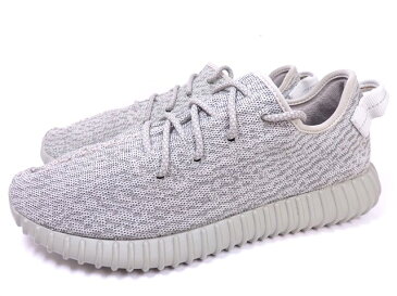 15年製 ADIDAS YEEZY BOOST 350 MOONROCK US10.5/28.5 灰 アディダス イージー ブースト 350 ムーンロック カニエ・ウェスト AQ2660 【中古】