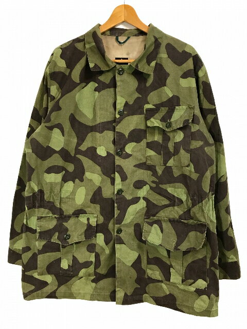 Finland Military Camo Jacket  L XL tBhR ~^[ WPbg J yÁz