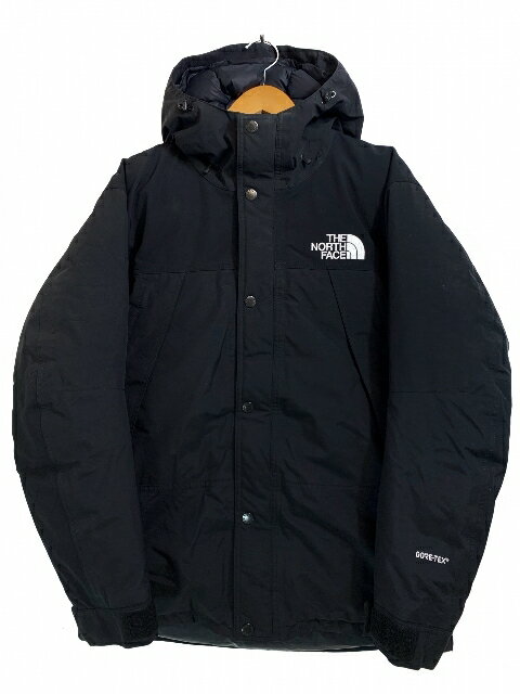 18AW THE NORTH FACE Mountain Down Jacket 黒 L ノースフェイス マウンテンダウンジャケット ブラック GORE-TEX ゴアテックス ND91837 2018 【中古】