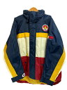 90s TOMMY HILFIGER SAILING GEAR Nylon Sailing Jacket 紺白赤 M トミーヒルフィガー セーリングギア セーリングジャケット ナイロンジャケット 【中古】